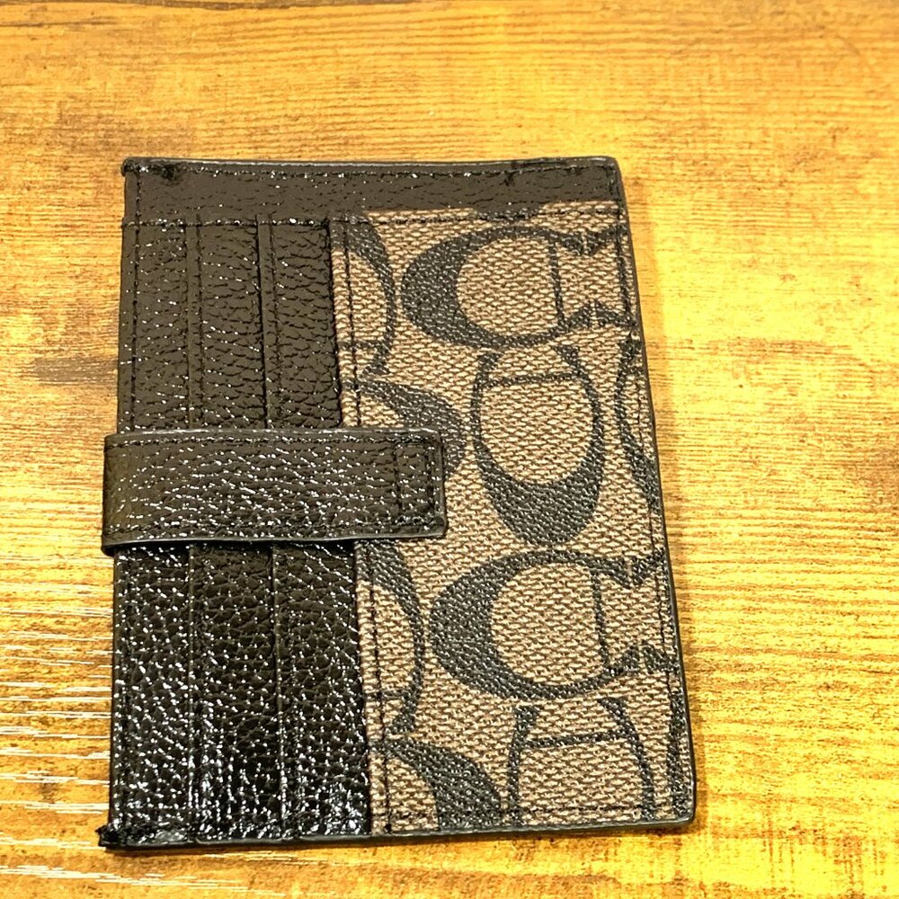 Fashion Designer Inspired Coach Wallet Card Holder - Picture 2 of 11